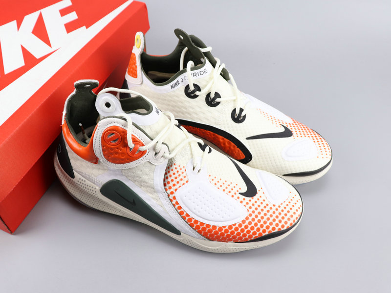 Women Nike Joyride CC3 Setter White Orange Black Shoes